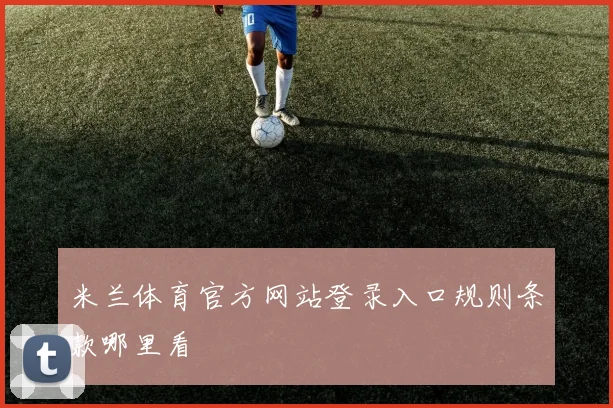 米兰体育官方网站登录入口规则条款哪里看